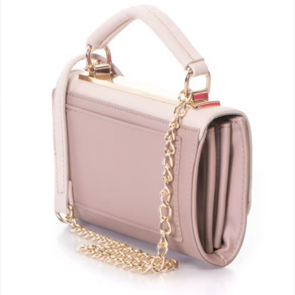 Call It Spring Handbags - Mini Crossbody Bag in Pastel pink- Lingua- Call it Spring